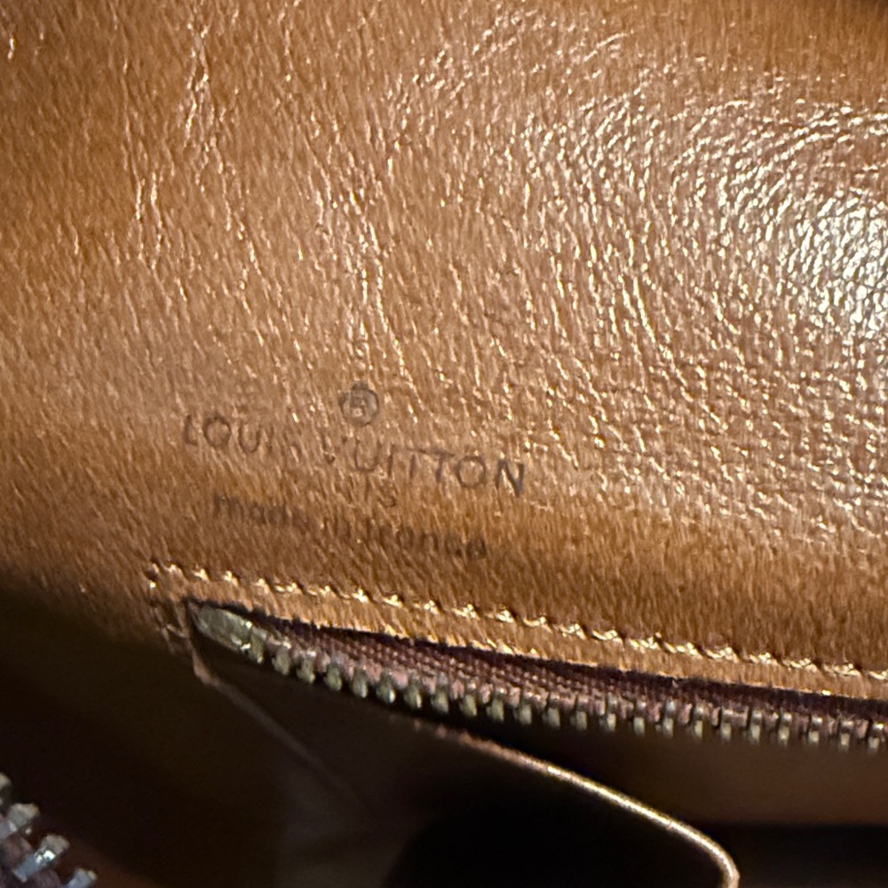 Elegant Brown Monogram Briefcase - Picture 6 of 8